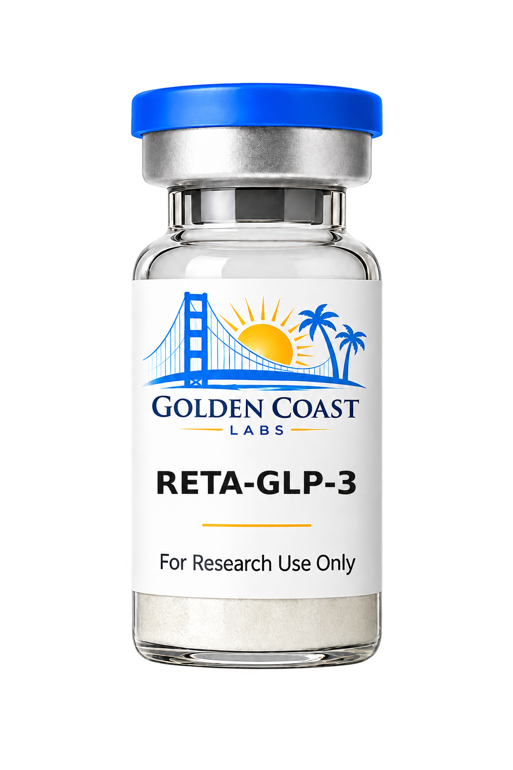 Golden Coast Labs Retatrutide research vial